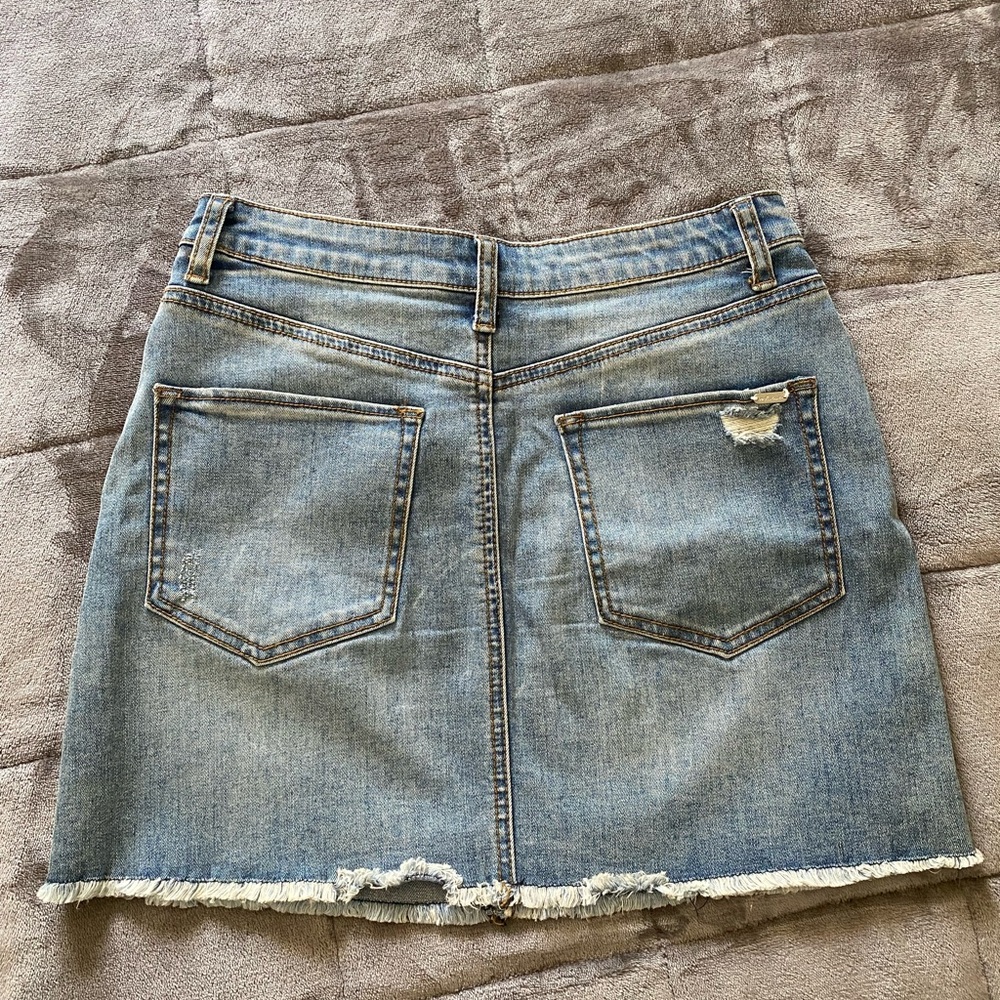 DENIM SKIRT - Picture 2 of 2